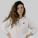 LJUBAV - Frontmark Unisex Sweatshirt Off-White